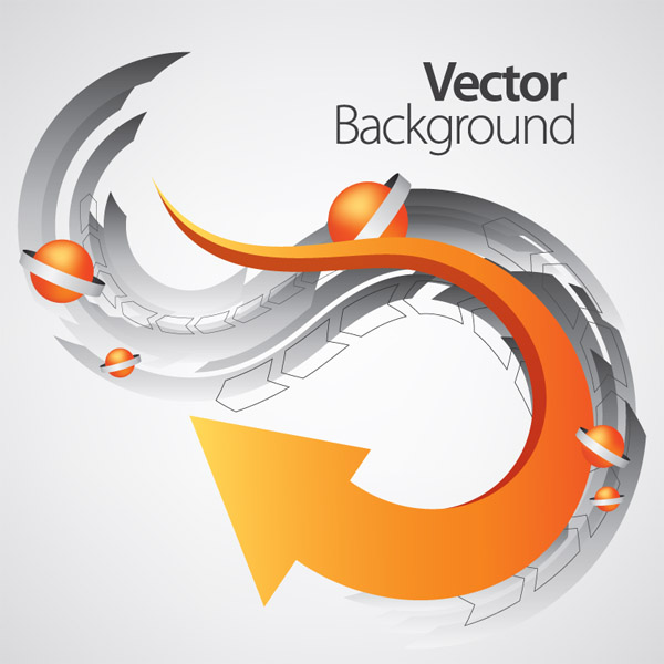 free vector Vector dynamic background 2 arrow